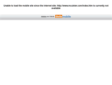 Tablet Screenshot of mculster.com